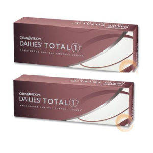 Dailies Total1 (30 lentes) - 2 caixas