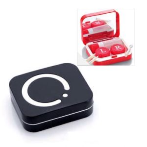 Estojo para lentes de contacto - Power Preto