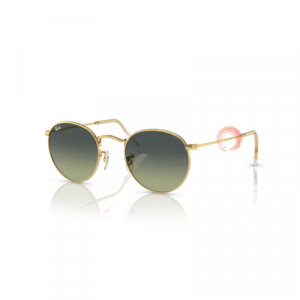 Ray-Ban® RB 3447 001/BH 50-21 145 2N - ROUND METAL