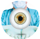 The human eye