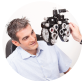Vision Exam with the Ophthalmologist