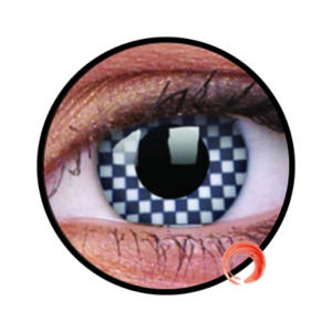 Crazy Lens Colour Vue ChequerRed (2 lentes)