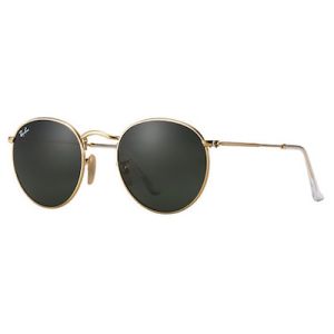 Ray-Ban® RB 3447 001 53-21 3N - ROUND METAL