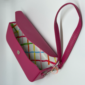 Estojo para lentes de contacto - Smile Branco