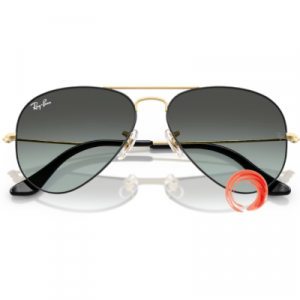 Ray-Ban® RB 3025 9271/GK 58-14 135 3N - AVIATOR LARGE METAL