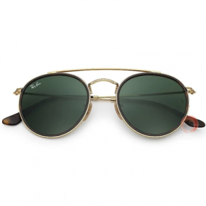 Ray-Ban® RB 3647N 001 51-22 145 3N - ROUND DOUBLE BRIDGE 