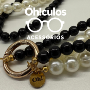 OH!PENDURA - Pérola e Preto