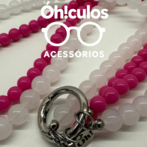 OH!PENDURA - Rosa Elétrico e Cristal